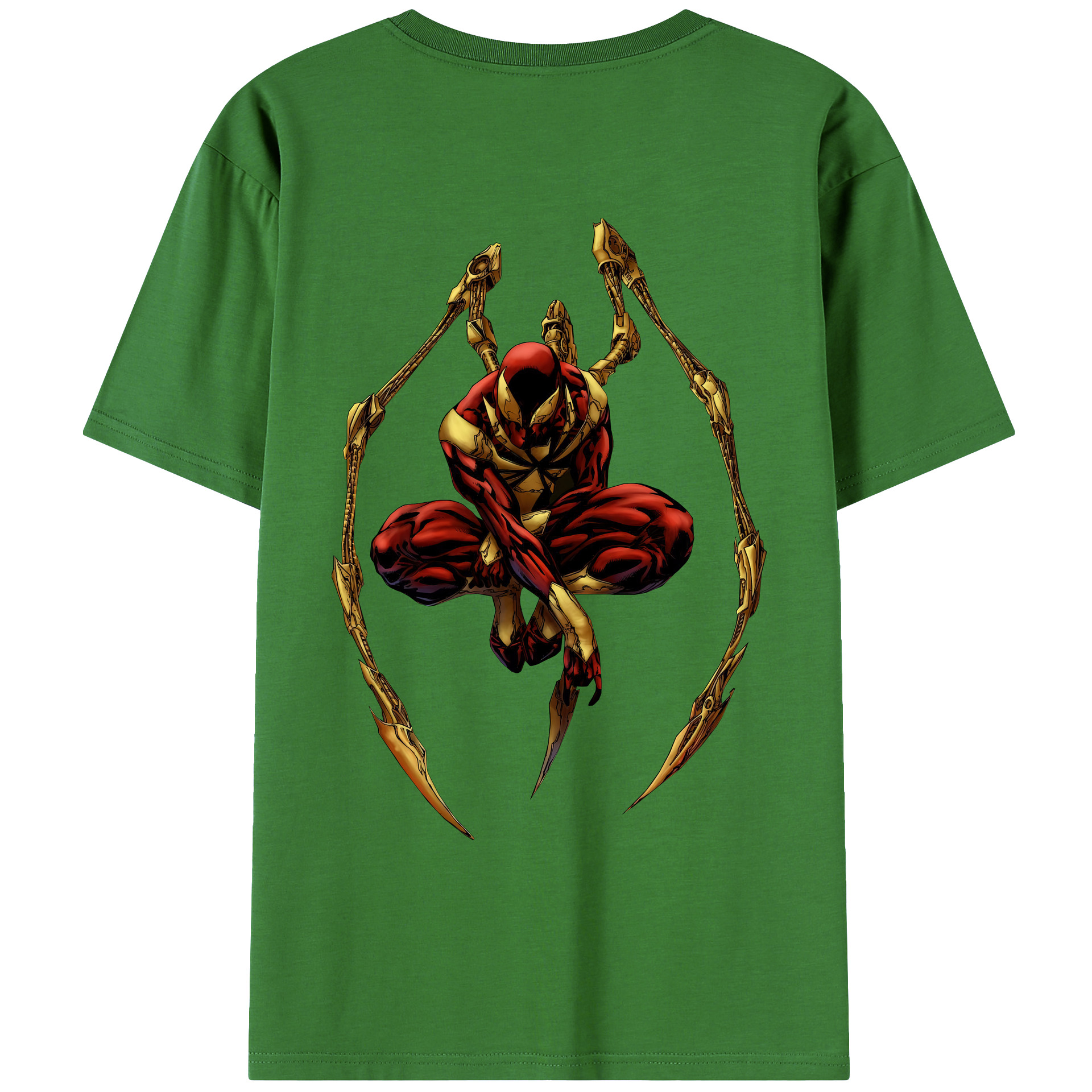 （画像用） Spider Man スパイダーマン レディース半袖Tシャツ(バックプリント)